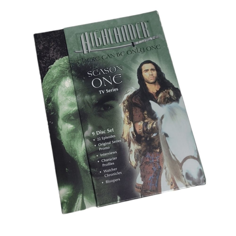 HIGHLANDER season 1 - 9 disc‎ TV series There Can Only Be One 2002 DVD